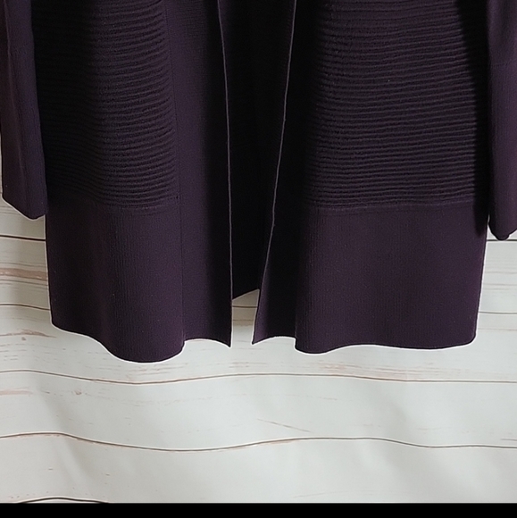 Lululemon Sit In Lotus Wrap ll Black Cherry Cardigan - Picture 7 of 11